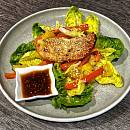 Teriyaki-Hähnchen mit Paprika und Ananas