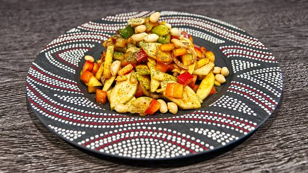 Mango-Birnen-Salat