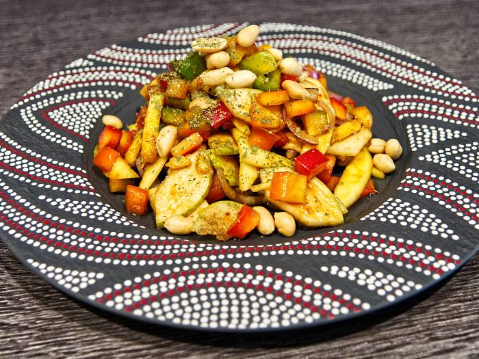 Mango-Birnen-Salat