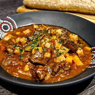 Gulasch Oriental-Style