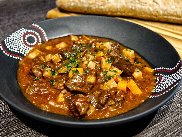 Gulasch Oriental-Style