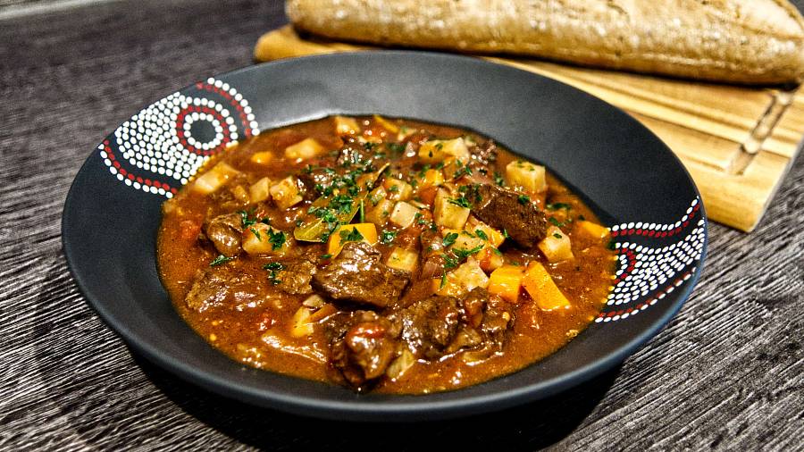 Gulasch Oriental-Style