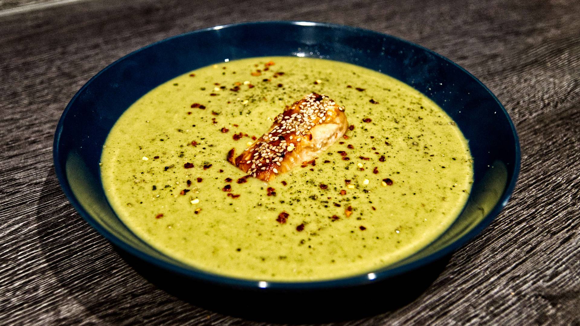 Brokkoli-Frischkäse-Suppe