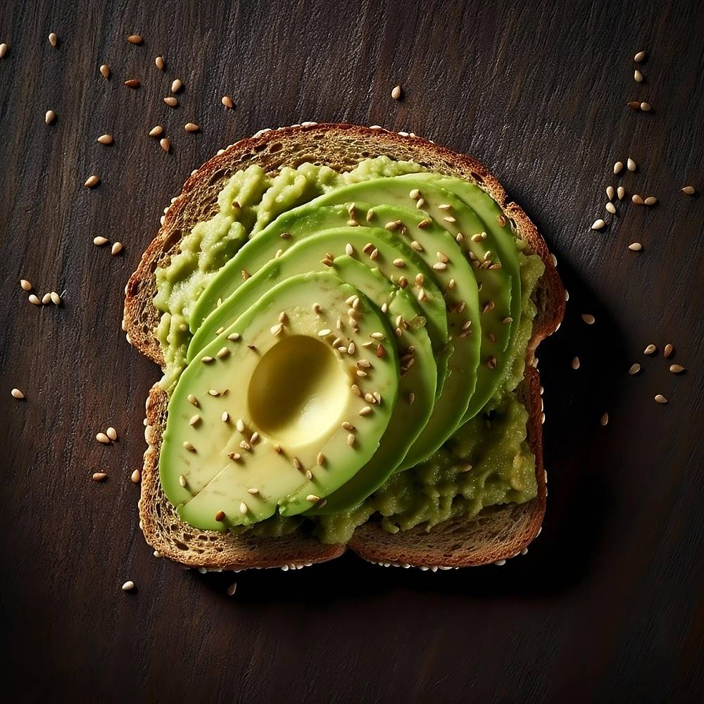 Avocado auf Toast