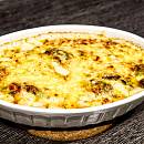 Brokkoli-Gratin mit Speck & Bergkäse